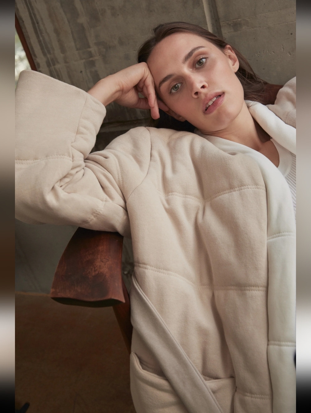 Like New OFFHOURS Homecoat In Affogato - Picture 13 of 16